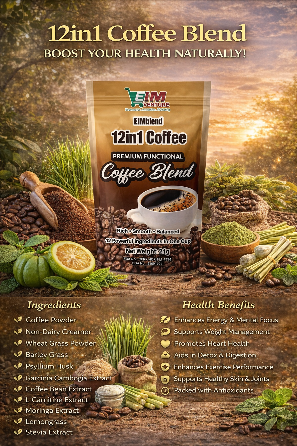 EIMblend 12-in-1 Coffee